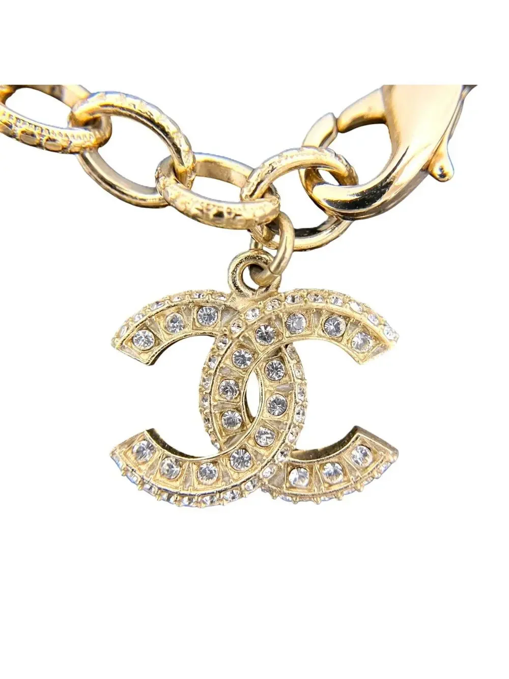 Chanel Cc Logo Bracelet Metal #266334C10B